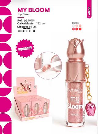 Lip gloss mybloom shine /24pcs FEBELLA