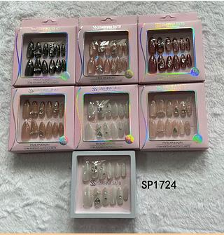 Unha postica em pvc c/12pcs SABRINA SATO