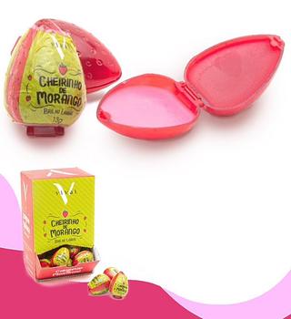 Brilho Labial Cheirinho de Morango/48pcs VIVAI