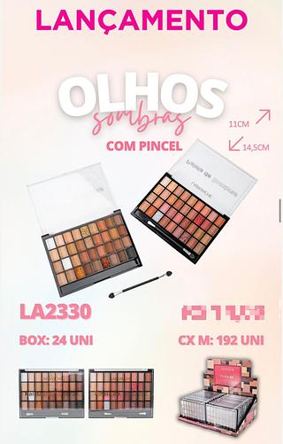 Paleta de sombras c/24pcs LABRANCHE