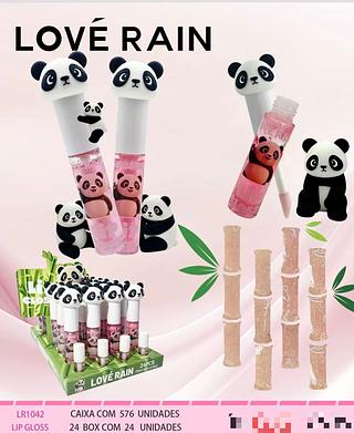 Lip Gloss c/24pcs Love Rain