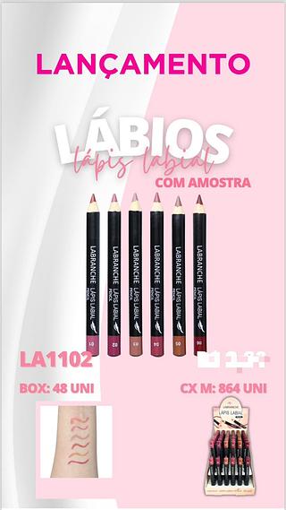 Lapis labial/ 48pçs (LA1102) Labranche