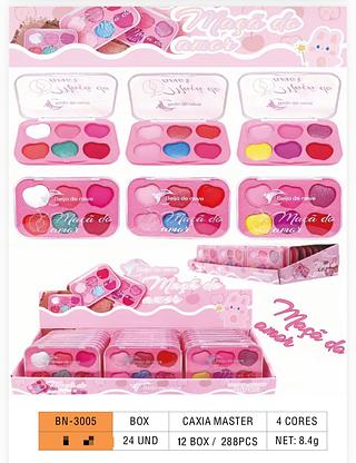Paleta de sombras c/24pcs Beijo De Neve