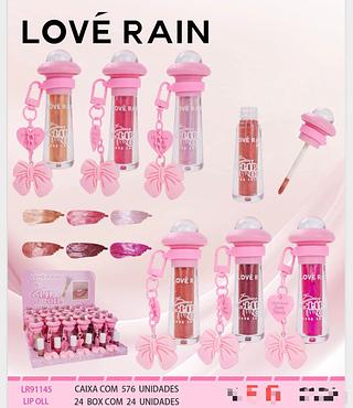 Lip gloss c/24pcs LOVE RAIN