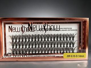 Cílios Tufinho – New Show – 6D Mink 20P-0.10-14MM C/10pcs