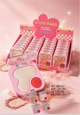 Blush e iluminador /24pcs BOBBI RARA