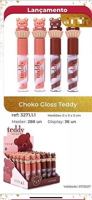 Choko Gloss Teddy c/36pcs (3271.1.1) VIVAI