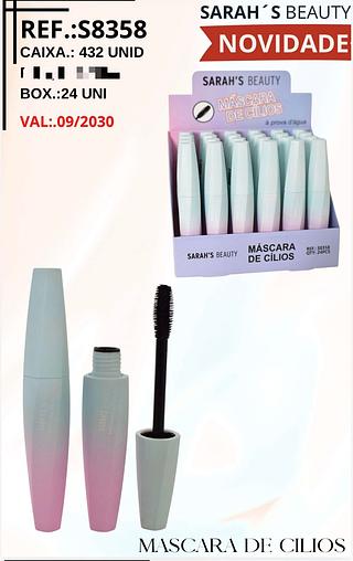 Mascara de cilios c/24pcs SARAH'S BEAUTY