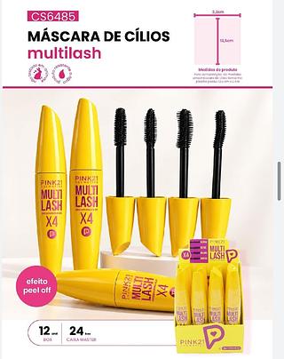 Mascara de cilios c/12pcs Pink 21