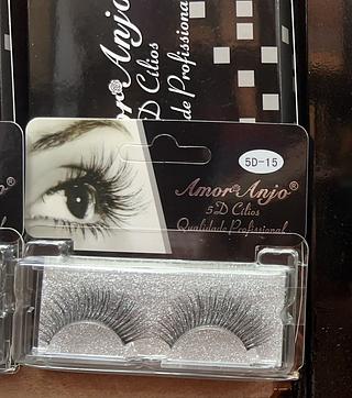 Cílios Postiços Amor e Anjo 1par / 24UNID (1D-15)