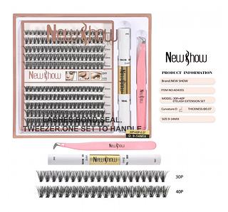 KIT CILIOS TUFINLHO NEW SHOW 30P-40P C/12PCS