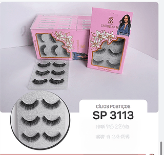 Cilios posticos C/3 paris SABRINA SATO