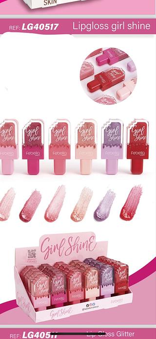 Gloss Shine Girl/ 24pçs (LG40517) Febella