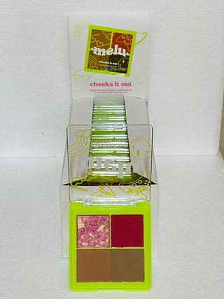 Paleta de Blush e Contorno c/12pçs Ruby Rose