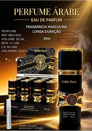Perfume Arabe Volume 30ml C/12pcs BOBBI RARA