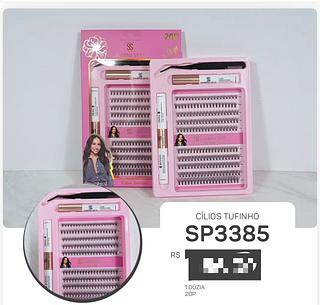 Cilios posticos 20P/12pcs SABRINA SATO