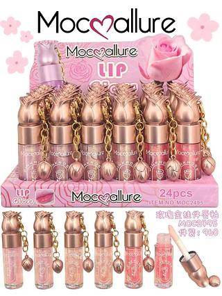 Lip gloss c/24pcs Mocoallure