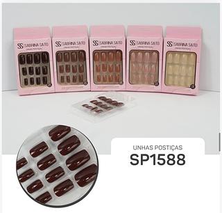 Unha postica em pvc c/12pcs SABRINA SATO