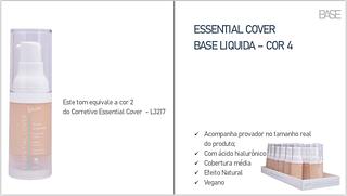 Base Liquida (cor 4) c/18pçs Luisance