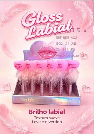 GLOSS LABIAL C/24PCS BOBBI RARA