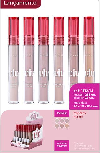 Corretivo liquido viv sort-1 /36pcs VIVAI