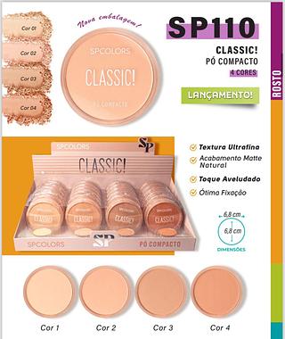 Po Compacto Classic /24pcs SP COLORS