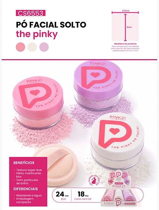 Po facial solto c/24pcs PINK 21
