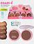 Pó Compacto City Powder (cores 9-12) /24pçs City Girls