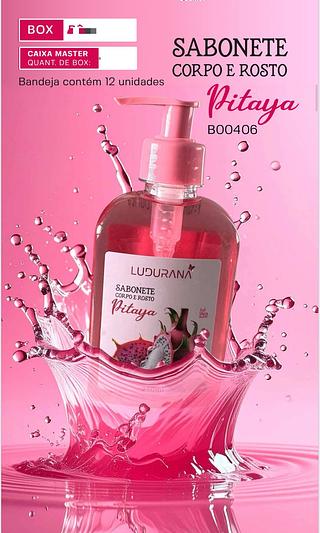 Sabonete corpo e rosto Pitaya C/12pcs LUDURANA