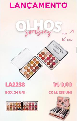 Paleta de sombras c/24pcs LABRANCHE