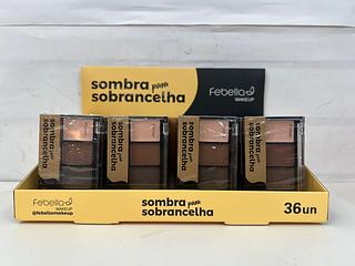 Sombra p/ sombrancelha Febella C/36unid (SS2021)