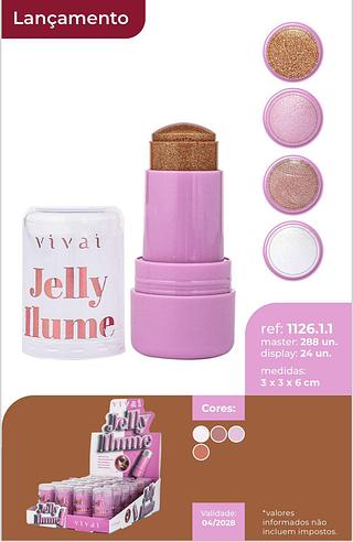 Iluminador jelly ilume /24pcs Vivai