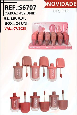 Lip Jelly c/24pçs Sarah´s Beauty