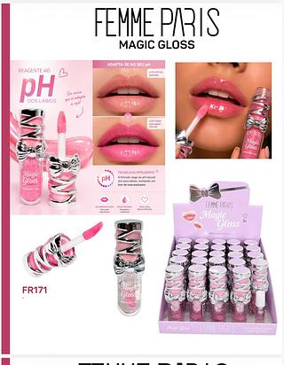 Lip gloss magic c/24pcs FEMME PARIS