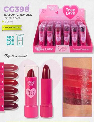 Batom Cremoso True Love /24pçs City Girls