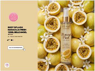 Body Splash Maracuja 120ml c/24pcs BELLE ANGEL