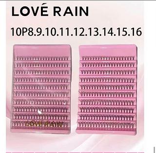 Cilios tufinho 10p /12pcs Love Rain