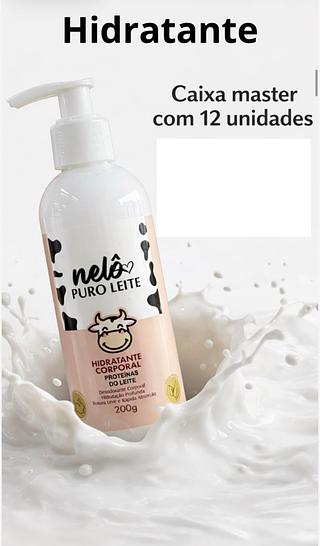 Hidratante puro leite 200ml /12pcs NELO