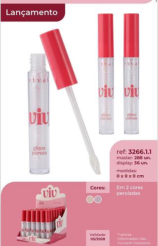 Gloss perola viv /36pcs VIVAI