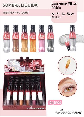Sombra liquida C/24pcs YOYO MAQUIAMOR