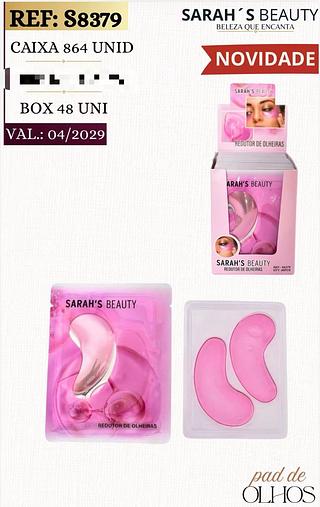 Pad de olhos /48pcs SARAHS BEAUTY