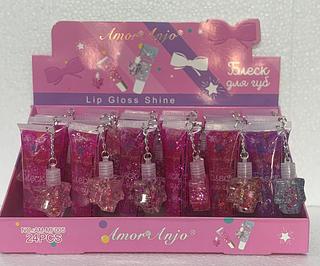 Lip Gloss Shine/ 24pçs AMOR ANJO