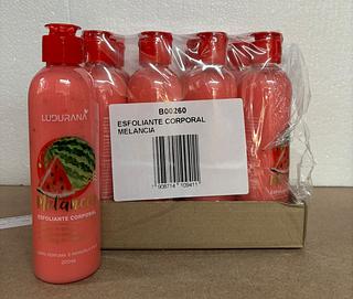 Esfoliante Corporal Melancia c-12pçs Ludurana