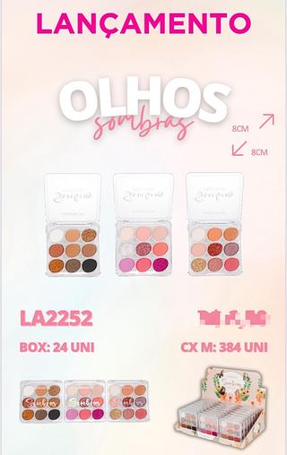 Paleta de sombras C/24pcs LABRANCHE