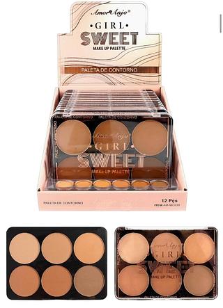 Paleta de Contorno c/12pçs Amor Anjo