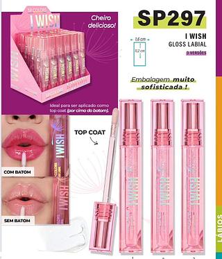 Gloss labial I Wish/ 24pçs Sp-colors