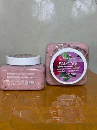 Esfoliante Corporal e Facial Rosa Mosqueta 200g TOQUE SPECIAL(BMQ0001)