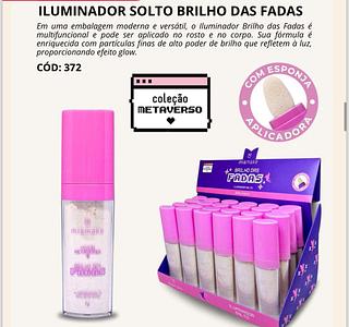 Iluminador Solto Brilho das Fadas c/24pçs Mia Make