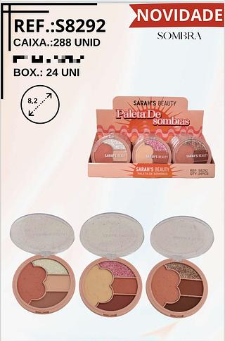 Paleta de Sombras C/24PCS Sarah's