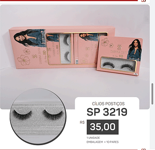 Cilios posticos C/10PCS SABRINA SATO